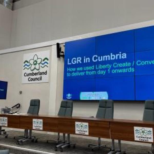 Craig presents a talk about how netcall products enabled LGR in Cumbria